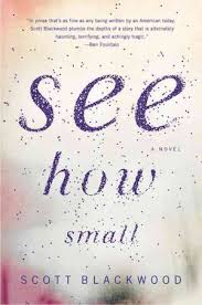 Scott Blackwood's novel See How Small "compassionately examines the fragile psyches of the individuals left behind in the haunting wake of murder," according to a New York Times review.