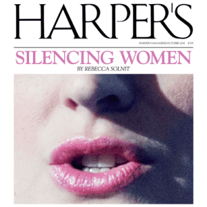 Robert Boswell's story, "The House on Bony Lake," appeared in the October 2014 issue of Harper's Magazine.